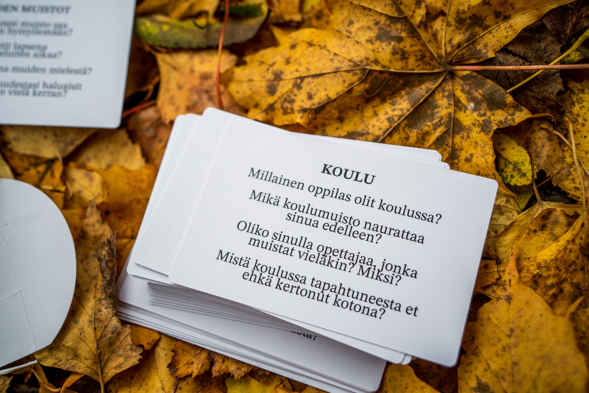 LÄSNÄ - Sukupolvi - Keskustelukortit